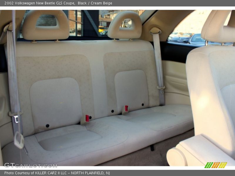 Black / Cream Beige 2002 Volkswagen New Beetle GLS Coupe