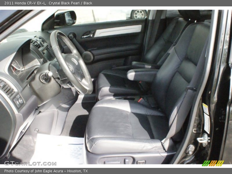 Crystal Black Pearl / Black 2011 Honda CR-V EX-L