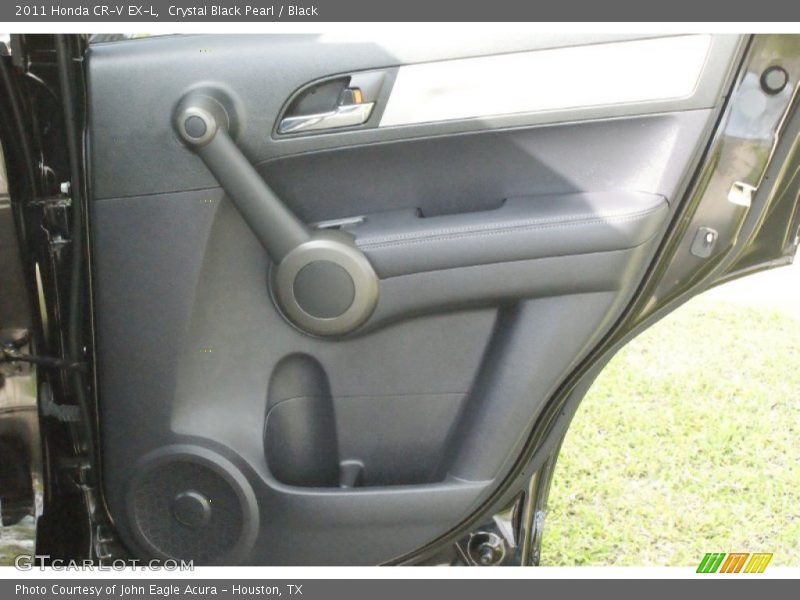 Crystal Black Pearl / Black 2011 Honda CR-V EX-L