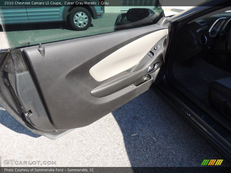 Cyber Gray Metallic / Gray 2010 Chevrolet Camaro LS Coupe