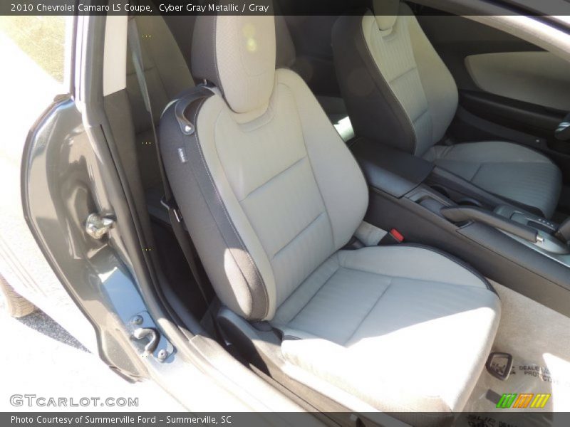 Cyber Gray Metallic / Gray 2010 Chevrolet Camaro LS Coupe