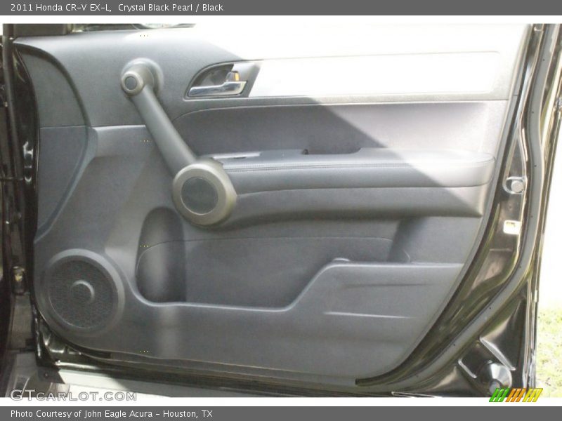 Crystal Black Pearl / Black 2011 Honda CR-V EX-L