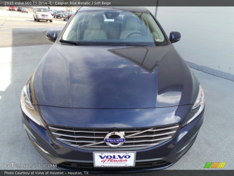 Caspian Blue Metallic / Soft Beige 2015 Volvo S60 T5 Drive-E