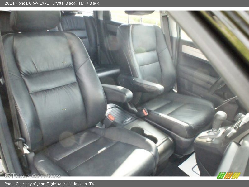 Crystal Black Pearl / Black 2011 Honda CR-V EX-L