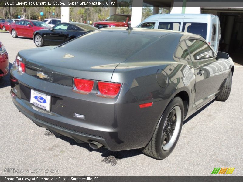 Cyber Gray Metallic / Gray 2010 Chevrolet Camaro LS Coupe