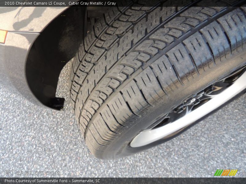 Cyber Gray Metallic / Gray 2010 Chevrolet Camaro LS Coupe