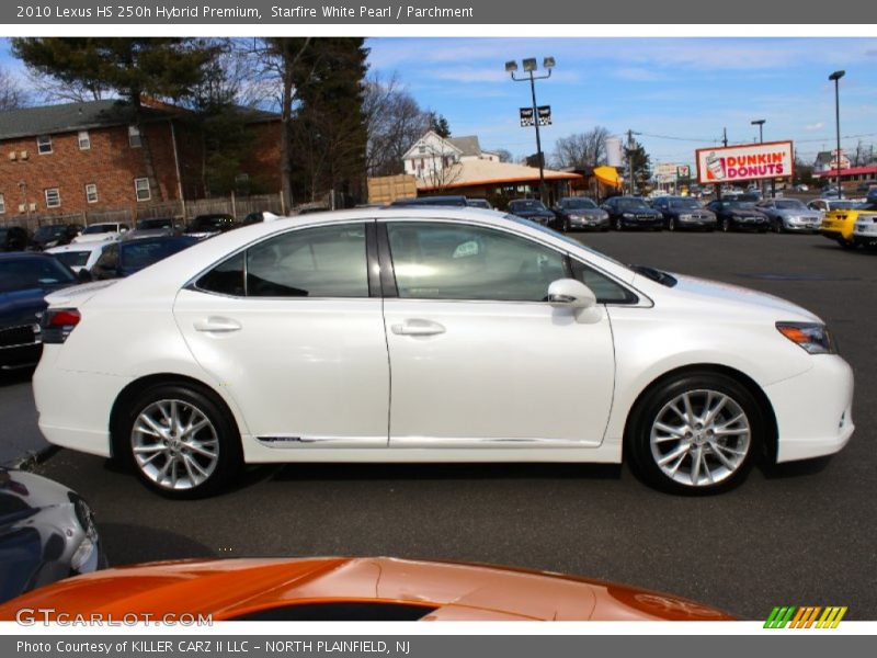 Starfire White Pearl / Parchment 2010 Lexus HS 250h Hybrid Premium