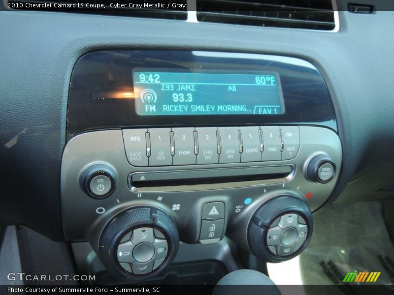 Cyber Gray Metallic / Gray 2010 Chevrolet Camaro LS Coupe