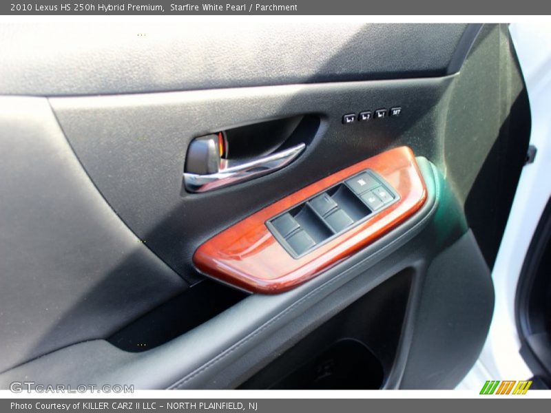Starfire White Pearl / Parchment 2010 Lexus HS 250h Hybrid Premium