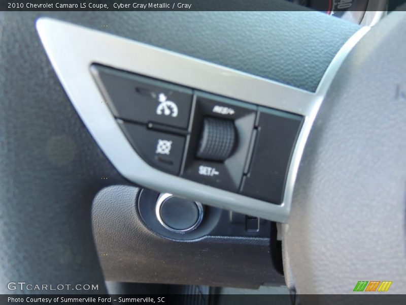 Cyber Gray Metallic / Gray 2010 Chevrolet Camaro LS Coupe