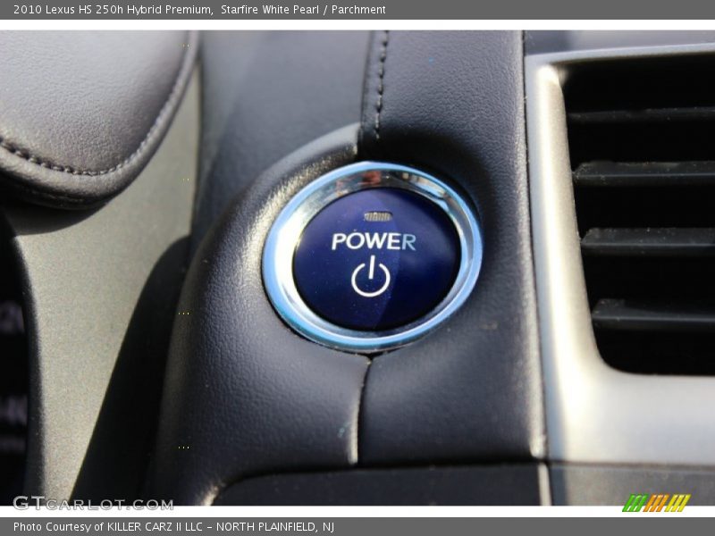 Starfire White Pearl / Parchment 2010 Lexus HS 250h Hybrid Premium