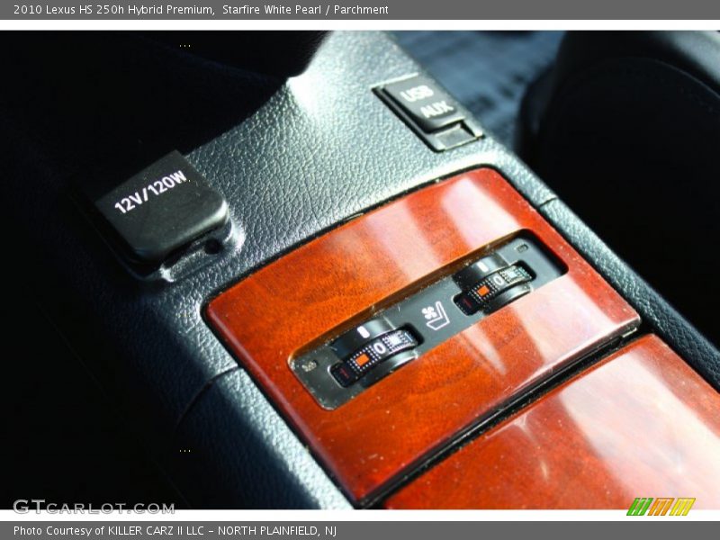 Starfire White Pearl / Parchment 2010 Lexus HS 250h Hybrid Premium