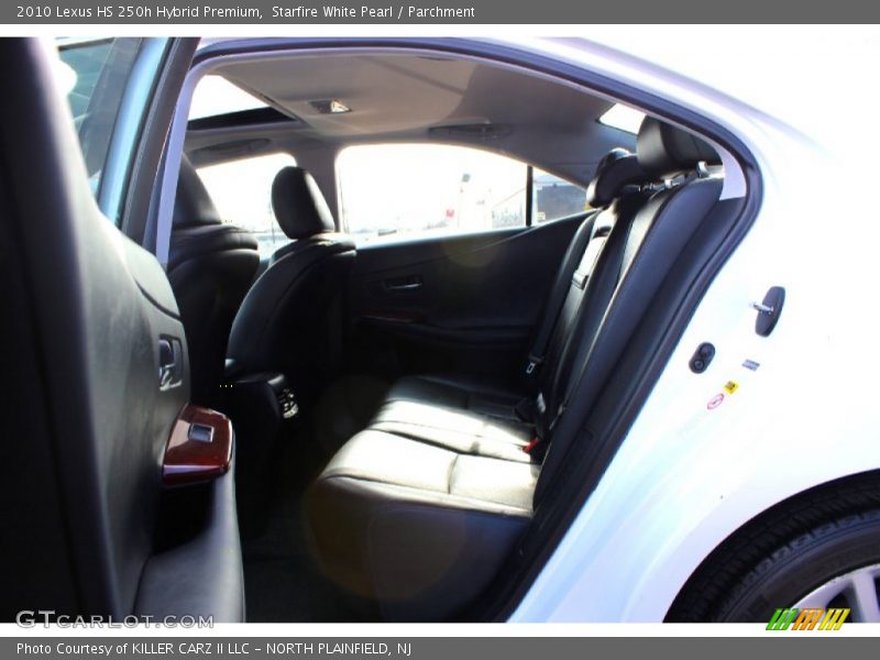 Starfire White Pearl / Parchment 2010 Lexus HS 250h Hybrid Premium