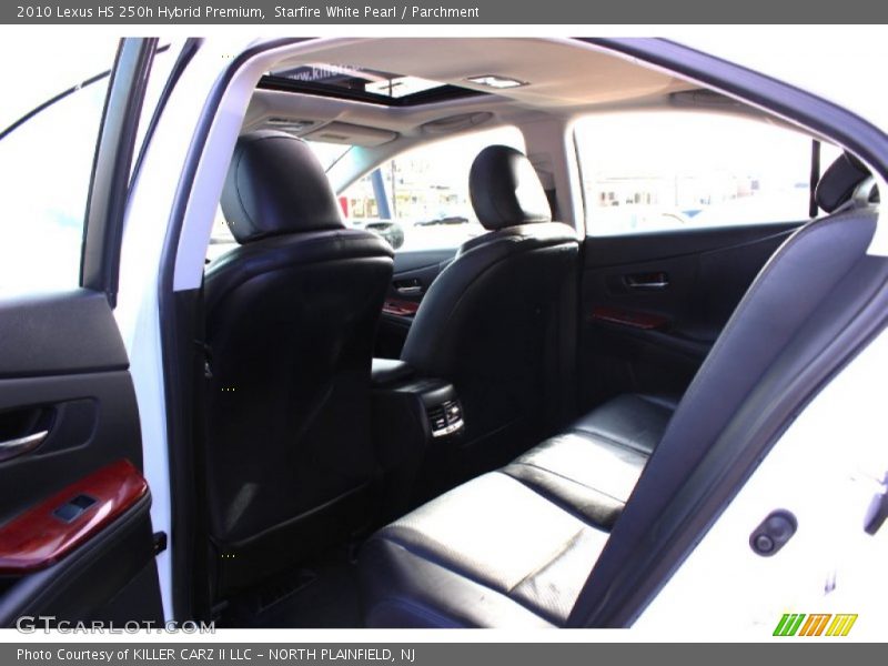 Starfire White Pearl / Parchment 2010 Lexus HS 250h Hybrid Premium