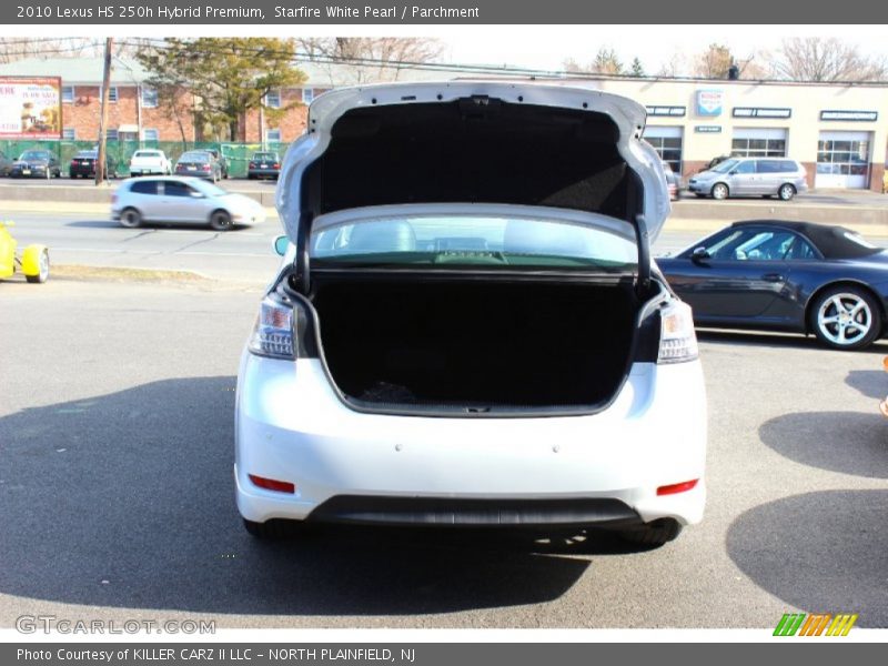 Starfire White Pearl / Parchment 2010 Lexus HS 250h Hybrid Premium