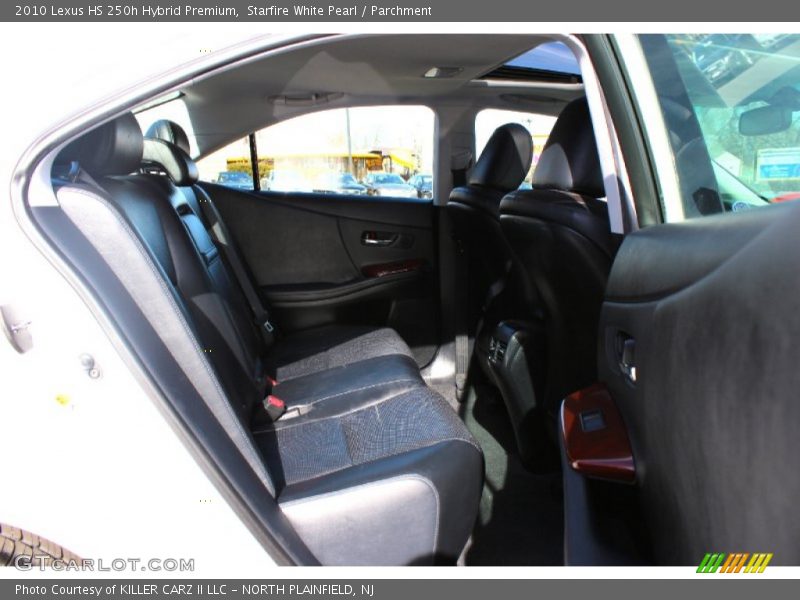 Starfire White Pearl / Parchment 2010 Lexus HS 250h Hybrid Premium