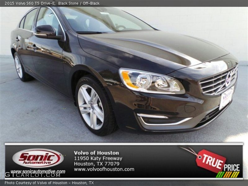 Black Stone / Off-Black 2015 Volvo S60 T5 Drive-E