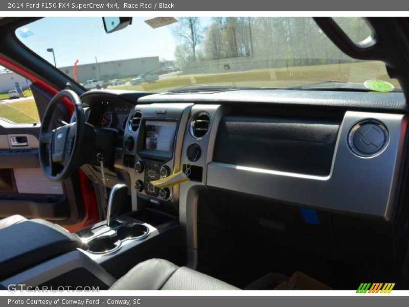 Race Red / Black 2014 Ford F150 FX4 SuperCrew 4x4