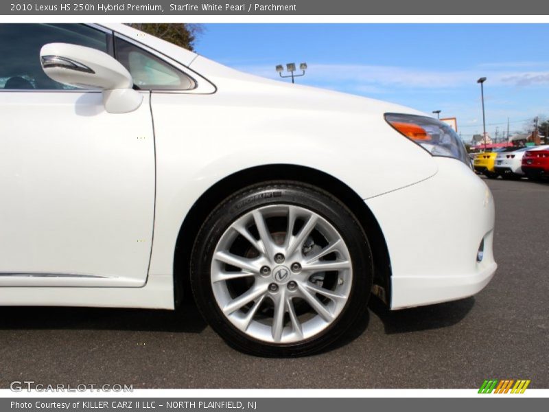 Starfire White Pearl / Parchment 2010 Lexus HS 250h Hybrid Premium