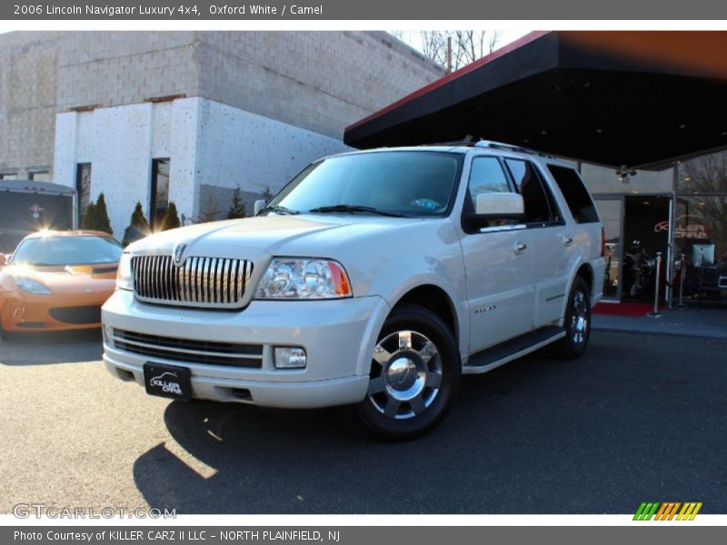 Oxford White / Camel 2006 Lincoln Navigator Luxury 4x4