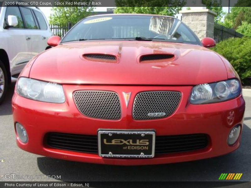 Spice Red Metallic / Black 2006 Pontiac GTO Coupe