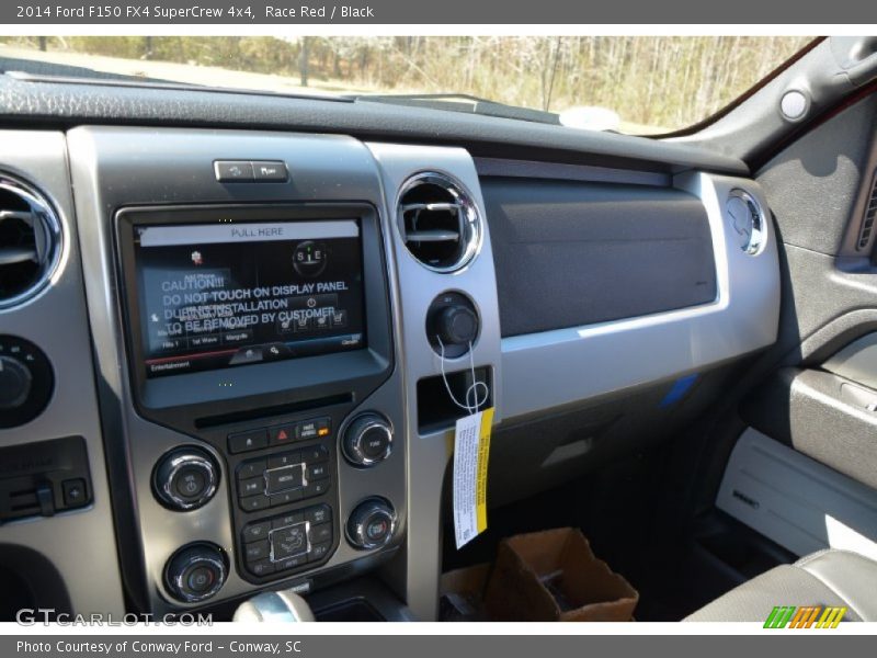 Race Red / Black 2014 Ford F150 FX4 SuperCrew 4x4