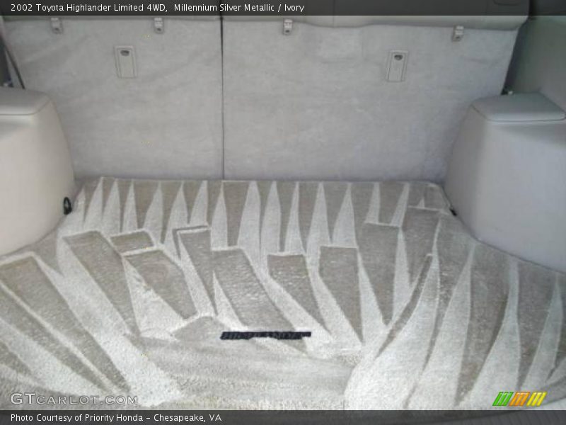 Millennium Silver Metallic / Ivory 2002 Toyota Highlander Limited 4WD