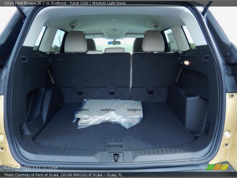  2014 Escape SE 2.0L EcoBoost Trunk