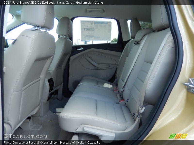 Karat Gold / Medium Light Stone 2014 Ford Escape SE 2.0L EcoBoost
