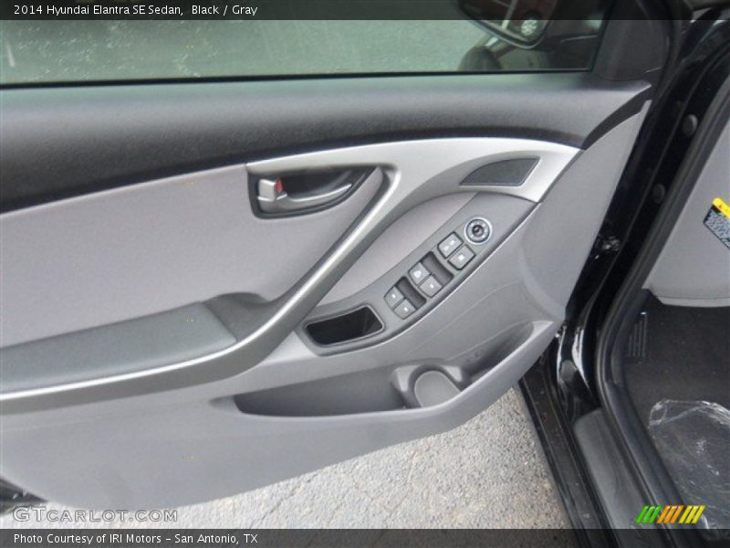 Black / Gray 2014 Hyundai Elantra SE Sedan