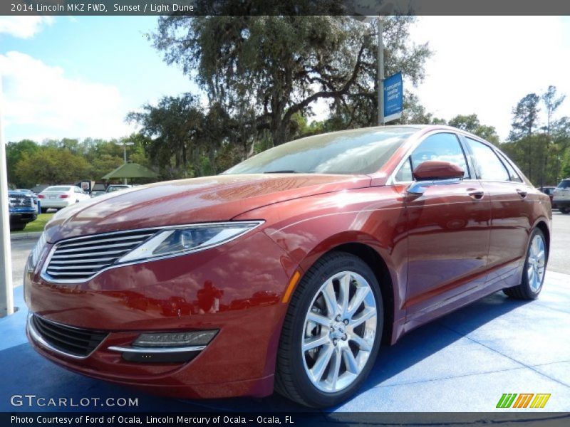 Sunset / Light Dune 2014 Lincoln MKZ FWD
