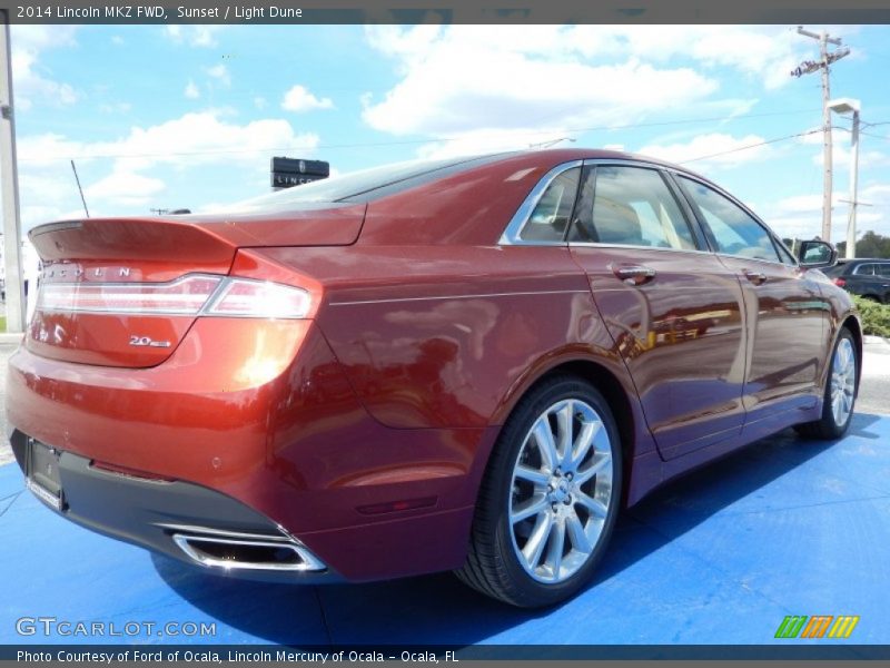 Sunset / Light Dune 2014 Lincoln MKZ FWD