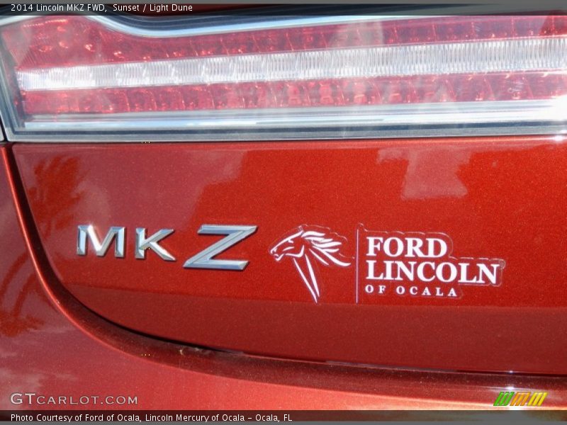 Sunset / Light Dune 2014 Lincoln MKZ FWD
