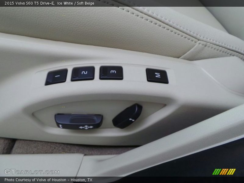 Ice White / Soft Beige 2015 Volvo S60 T5 Drive-E