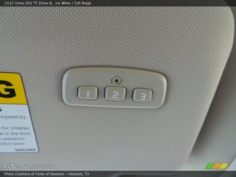 Ice White / Soft Beige 2015 Volvo S60 T5 Drive-E