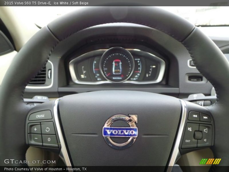 Ice White / Soft Beige 2015 Volvo S60 T5 Drive-E