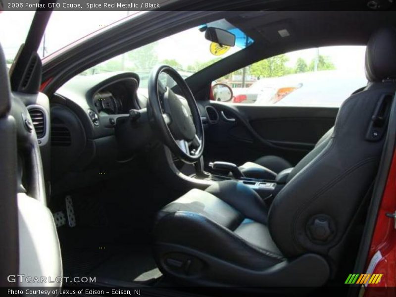 Spice Red Metallic / Black 2006 Pontiac GTO Coupe