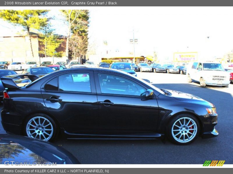  2008 Lancer Evolution GSR Graphite Gray Pearl