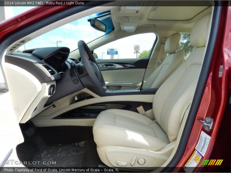 Ruby Red / Light Dune 2014 Lincoln MKZ FWD