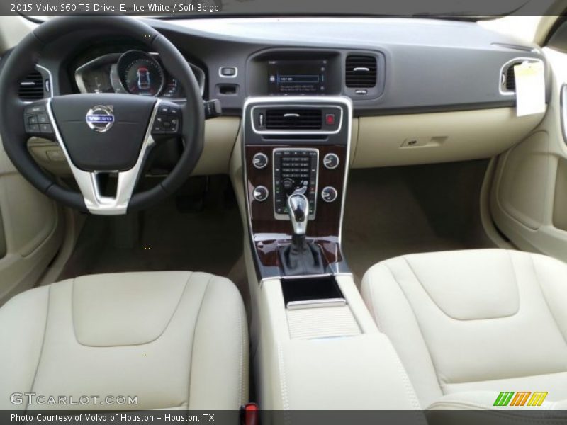 Ice White / Soft Beige 2015 Volvo S60 T5 Drive-E
