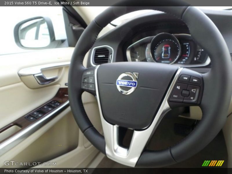 Ice White / Soft Beige 2015 Volvo S60 T5 Drive-E