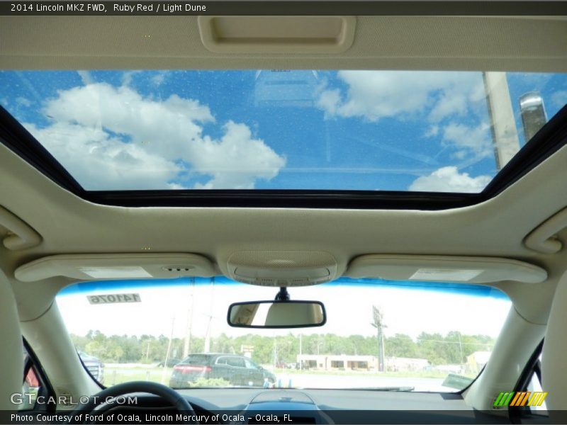 Ruby Red / Light Dune 2014 Lincoln MKZ FWD
