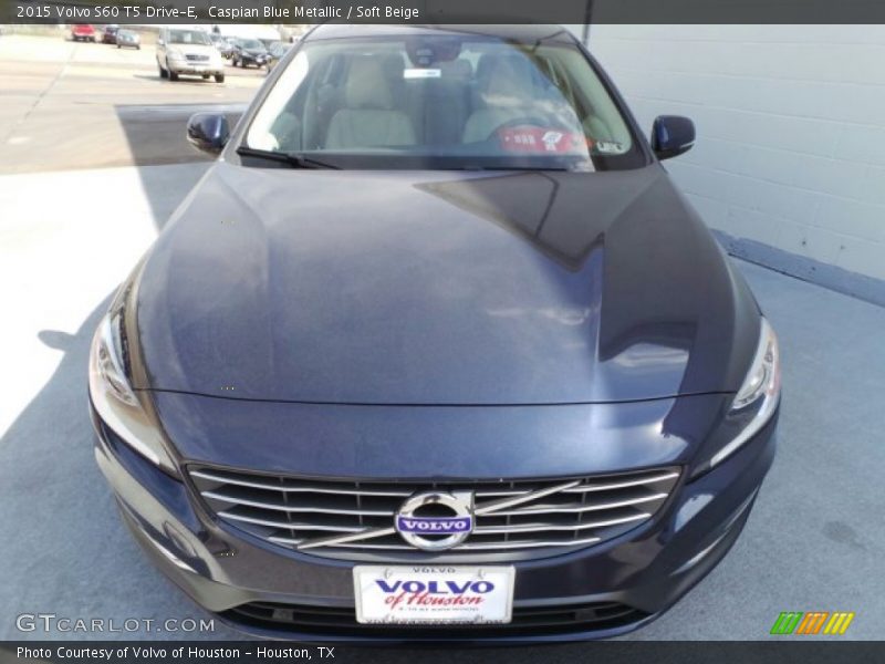 Caspian Blue Metallic / Soft Beige 2015 Volvo S60 T5 Drive-E
