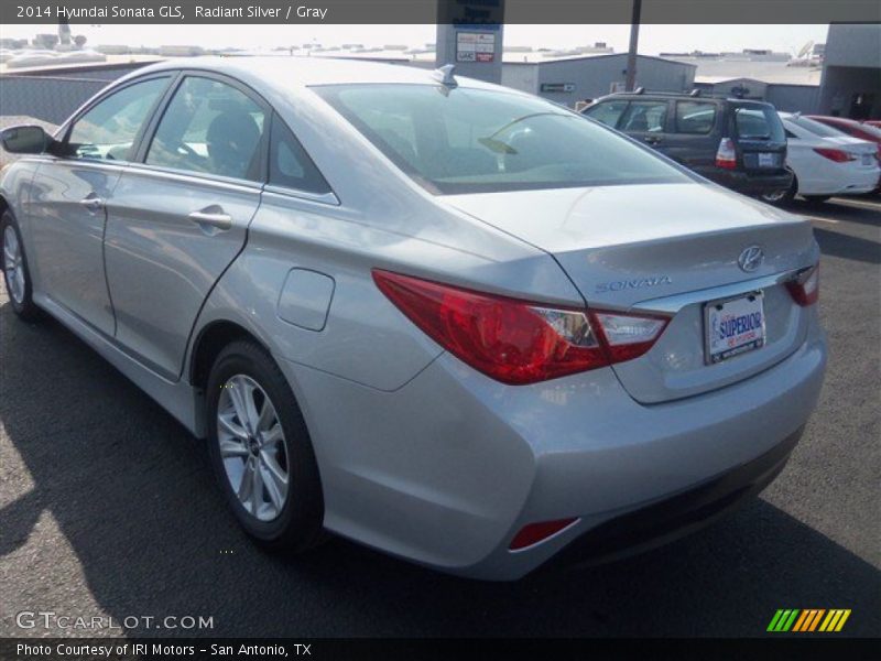 Radiant Silver / Gray 2014 Hyundai Sonata GLS