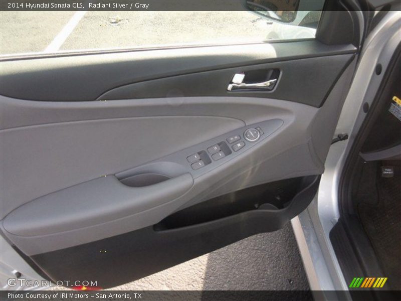 Radiant Silver / Gray 2014 Hyundai Sonata GLS