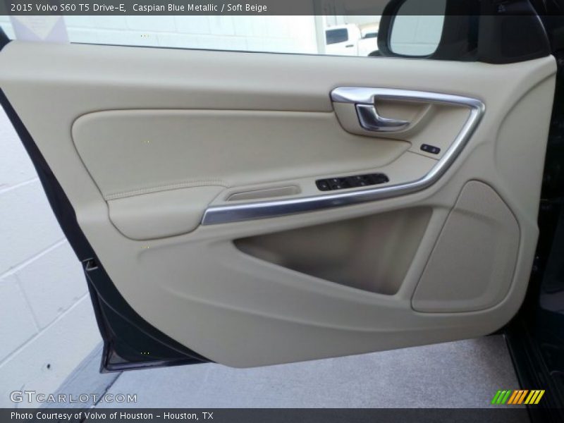 Caspian Blue Metallic / Soft Beige 2015 Volvo S60 T5 Drive-E