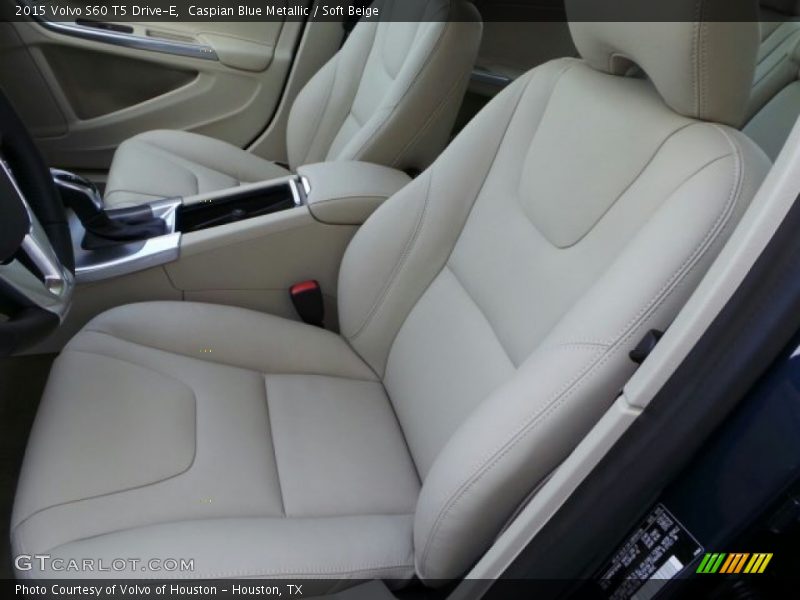 Caspian Blue Metallic / Soft Beige 2015 Volvo S60 T5 Drive-E
