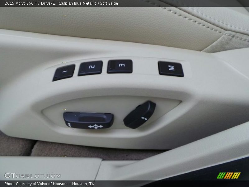 Caspian Blue Metallic / Soft Beige 2015 Volvo S60 T5 Drive-E