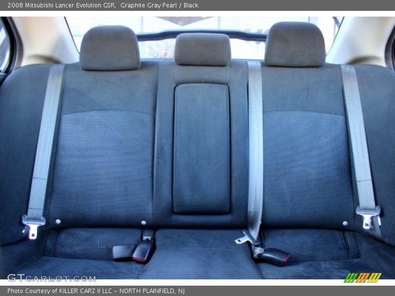 Graphite Gray Pearl / Black 2008 Mitsubishi Lancer Evolution GSR