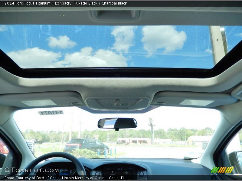 Tuxedo Black / Charcoal Black 2014 Ford Focus Titanium Hatchback